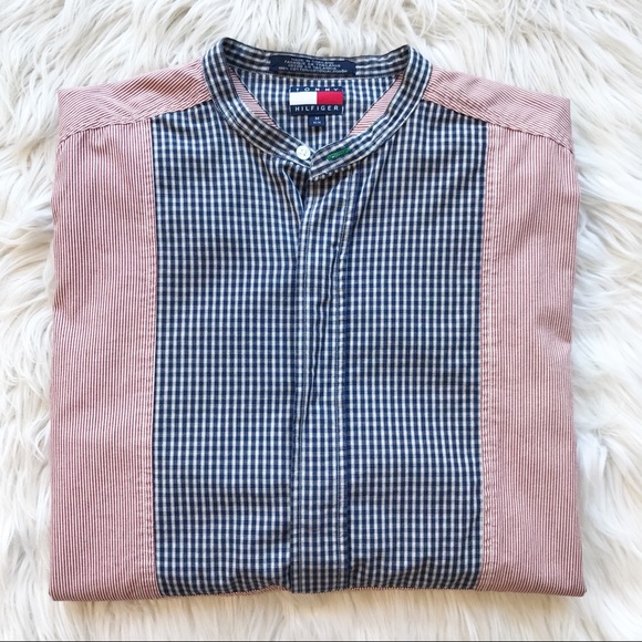 Tommy Hilfiger Other - Tommy Hilfiger - Oxford shirt with mandarin collar